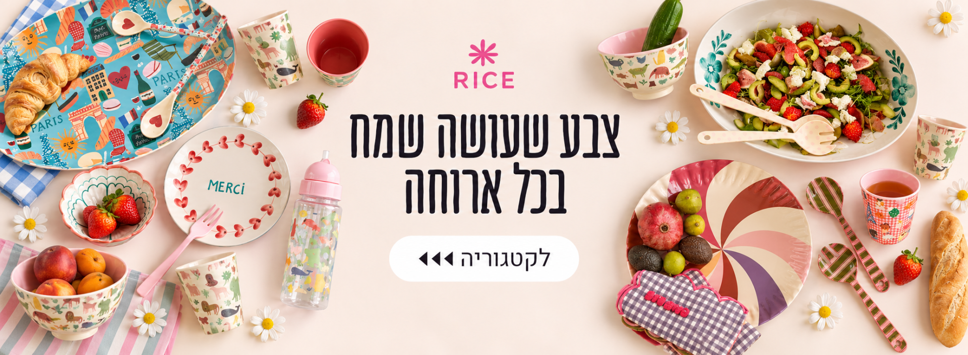 צלחות וכוסות